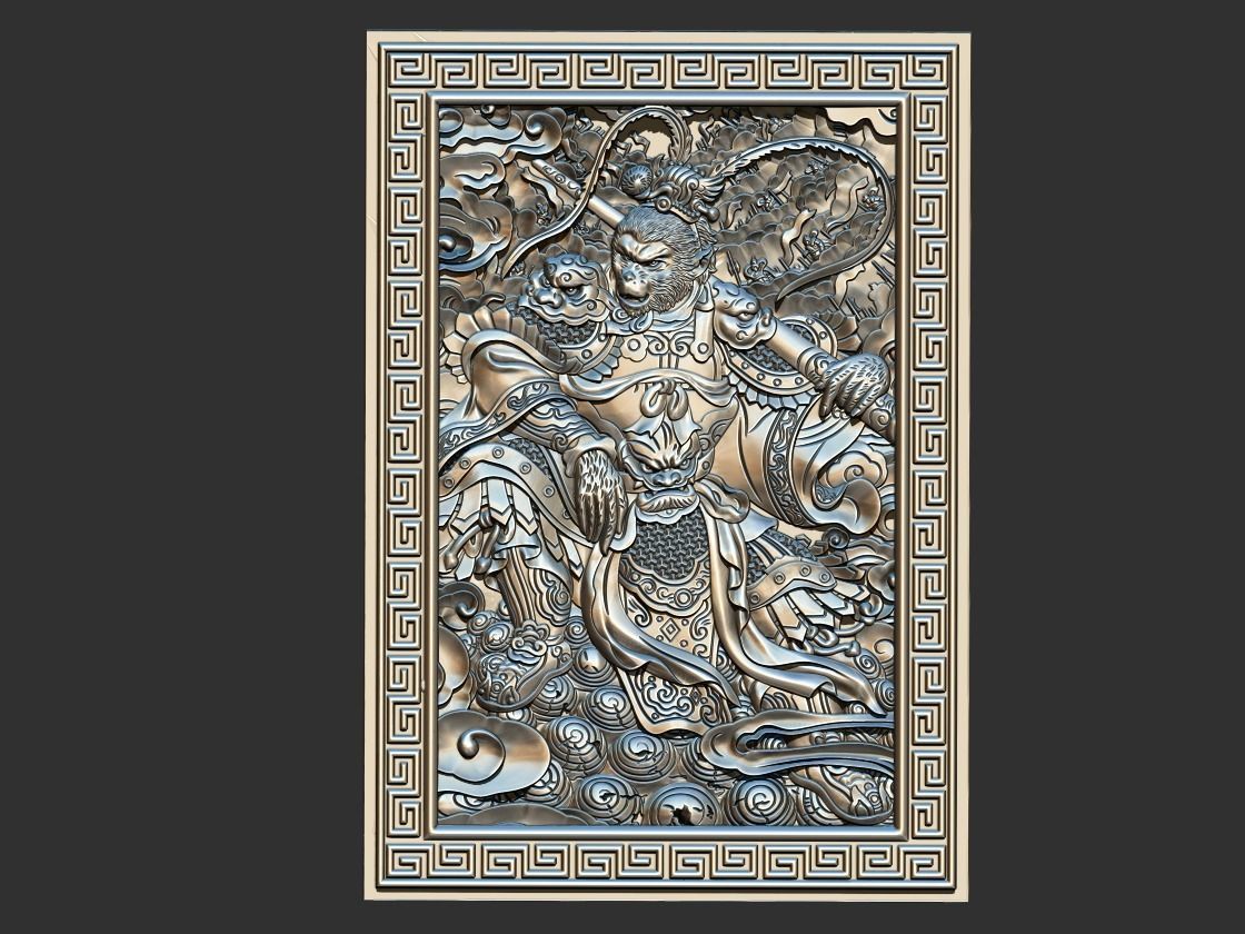 Monkey King 3D print model_2