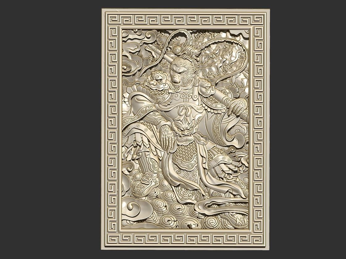 Monkey King 3D print model_3