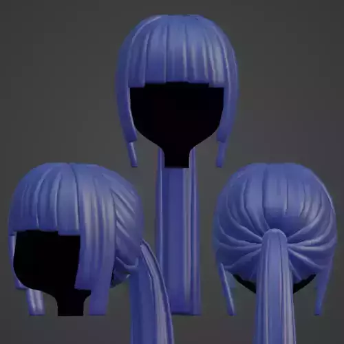 Hair style female 02