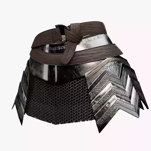 Female Knight Skirt Armor Set LowPoly Low-poly 3D model Female Knight Skirt Armor Set LowPoly Low-poly 3D model