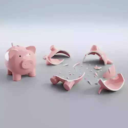 Piggy Bank 3D model