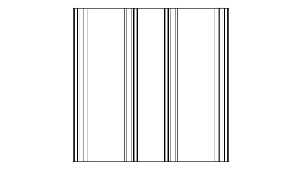 Aluminum Extruded Male Half MOD AL-0116sh Low-poly 3D model_9