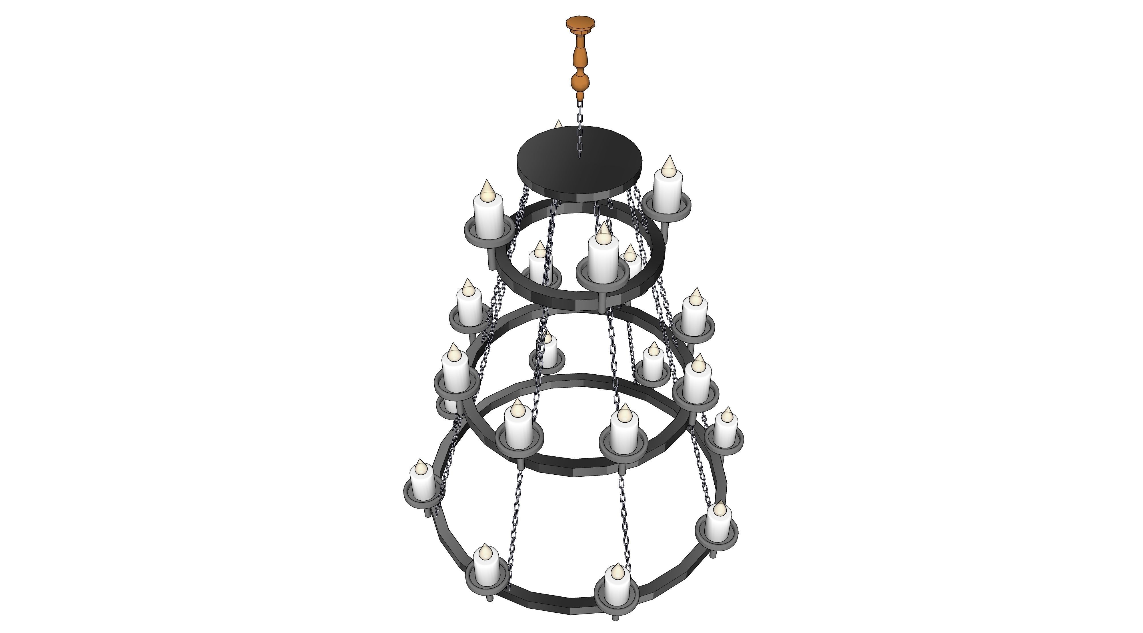 chandelier 07 3D model_1