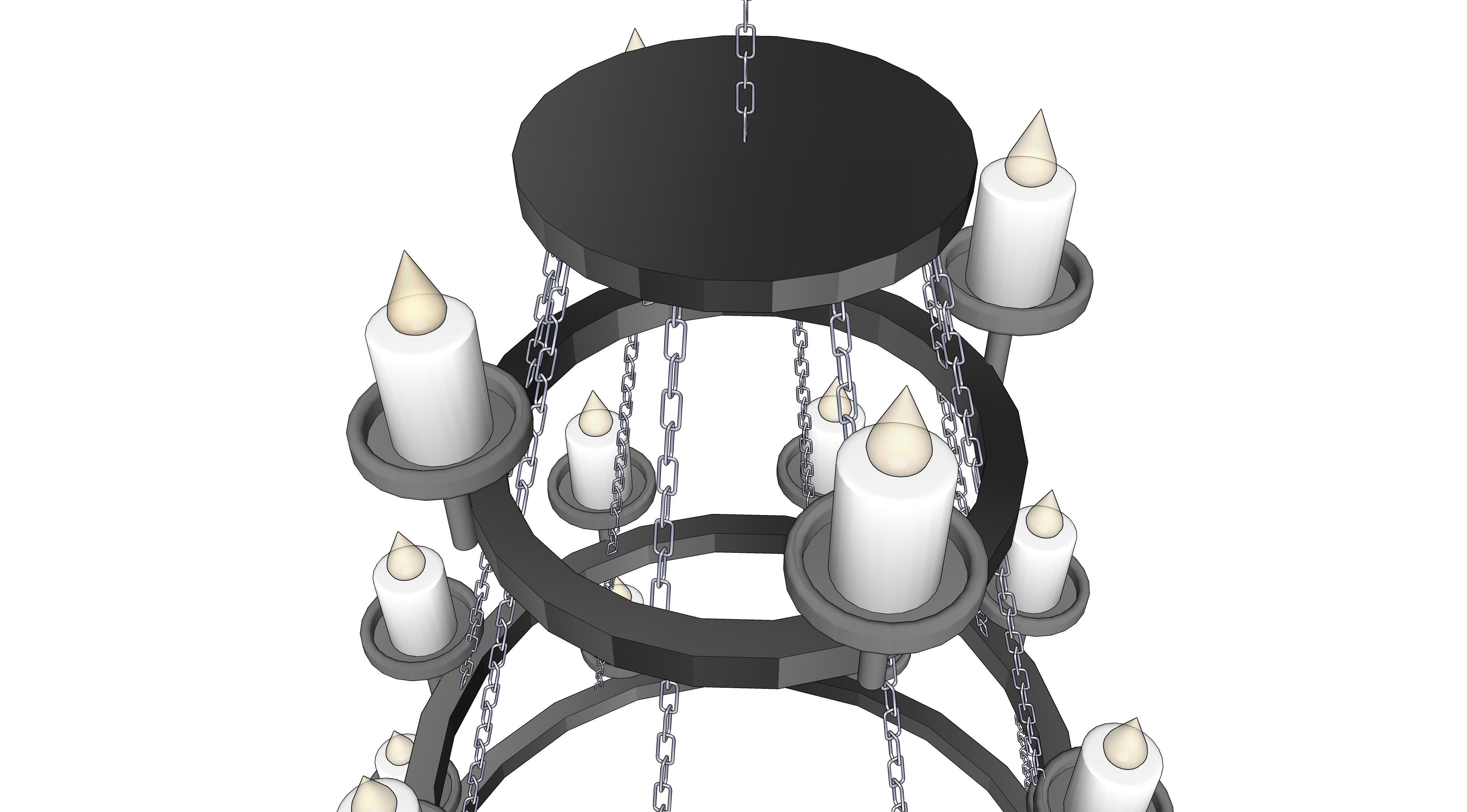 chandelier 07 3D model_7