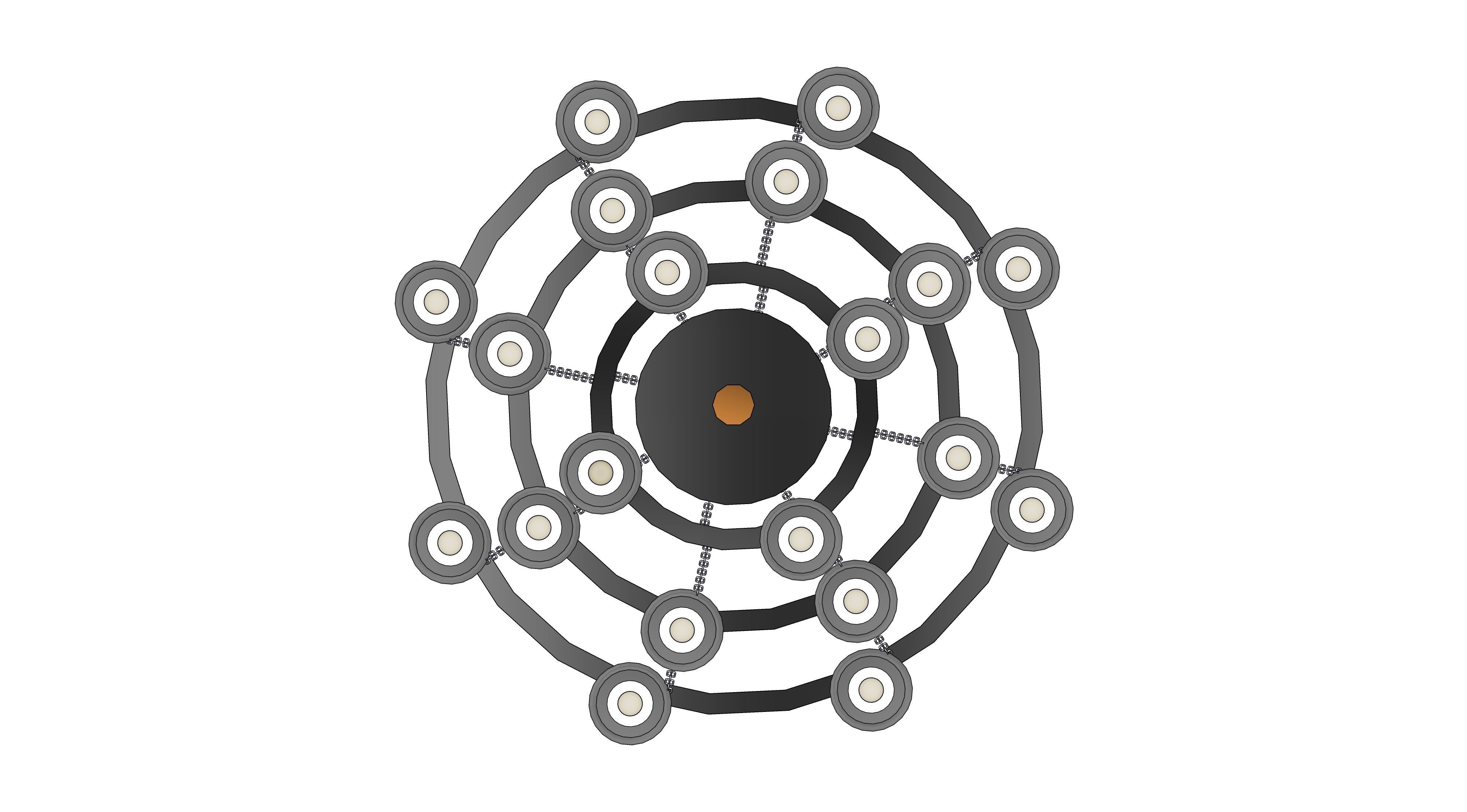 chandelier 07 3D model_5