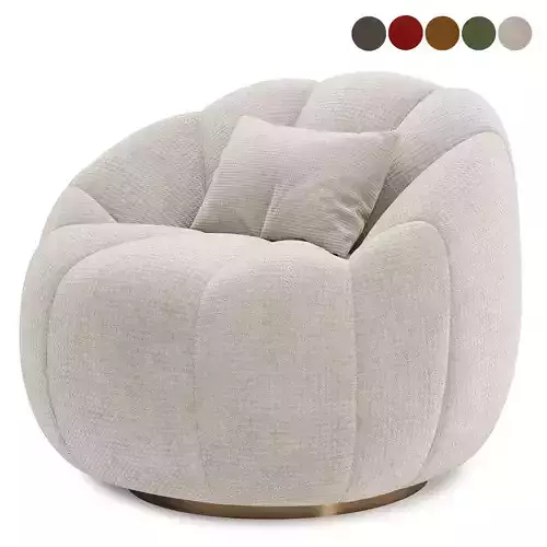 Garret Armchair Boucle beanbag by Soho Home