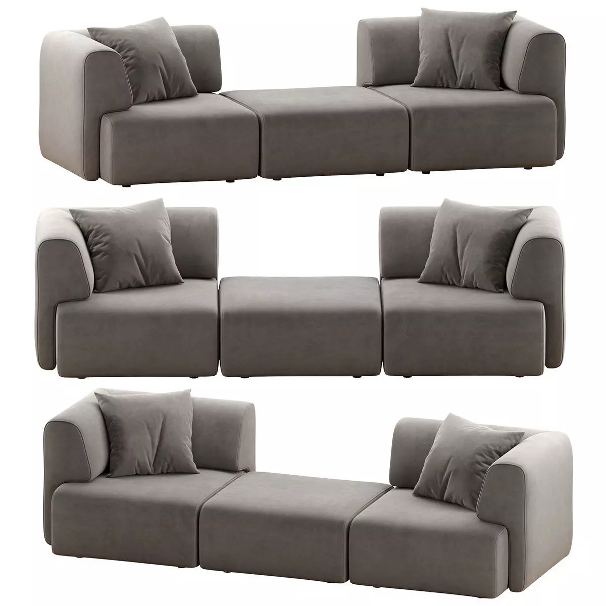 Sancal Duo Sofa 3D model_0