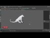Fur Lioness V01 Rigged and Animation in Blender Low-poly 3D model_2