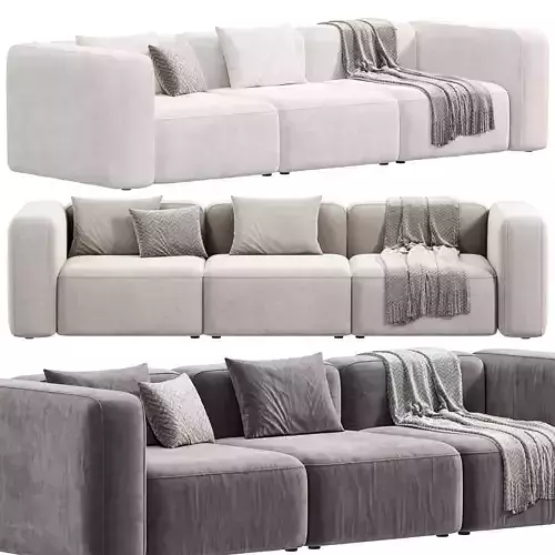 BASECAMP CHAISELOUNGE left Modular Sofa by makenordic 4