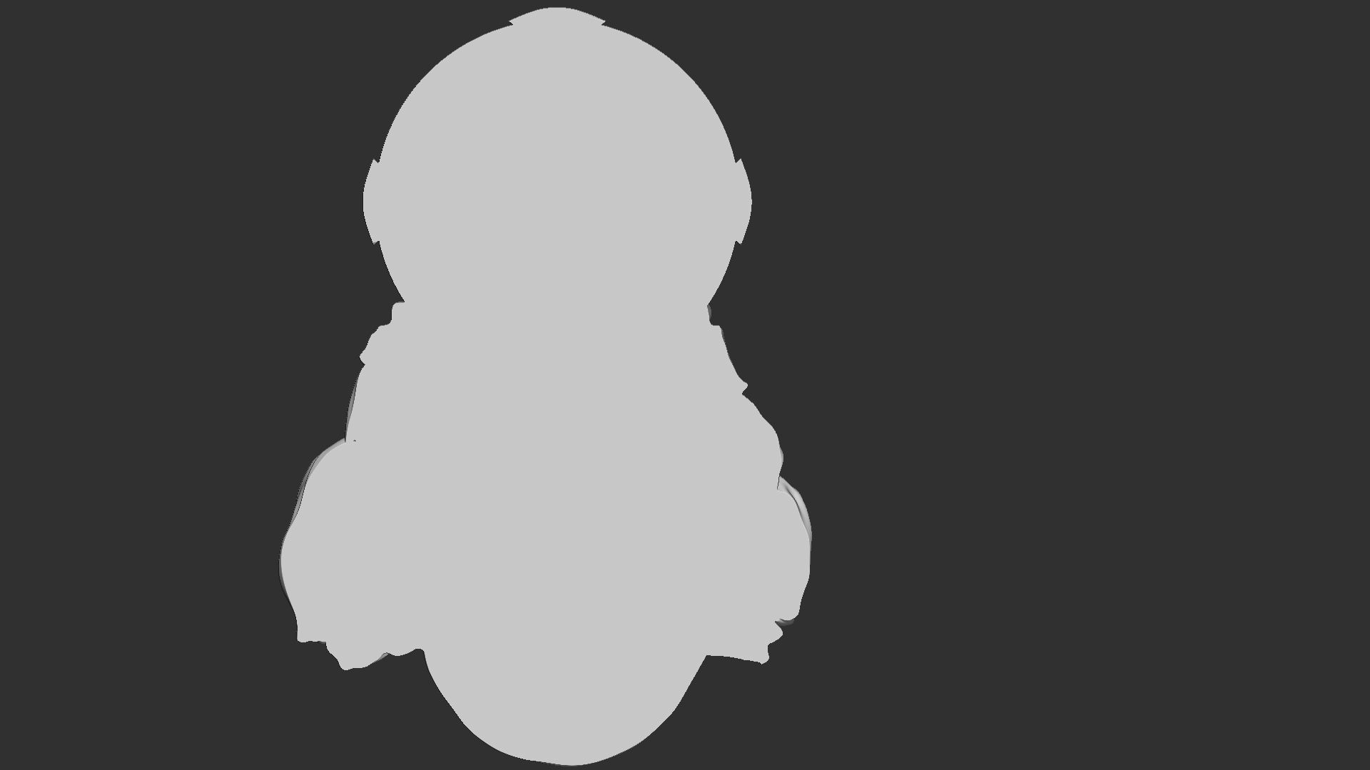 Mother Maria bas-relief 02 3D print model_9