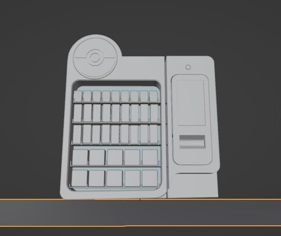 Pokemon Vending Machine Low-poly 3D model_12