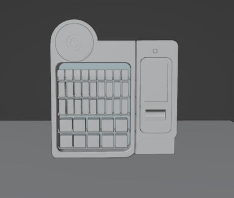 Pokemon Vending Machine Low-poly 3D model_25