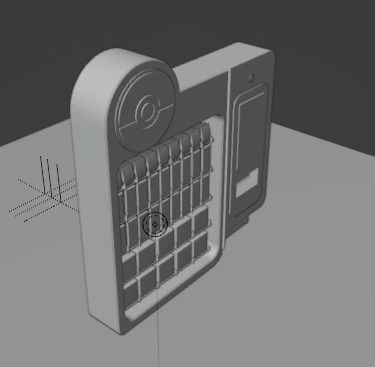 Pokemon Vending Machine Low-poly 3D model_27