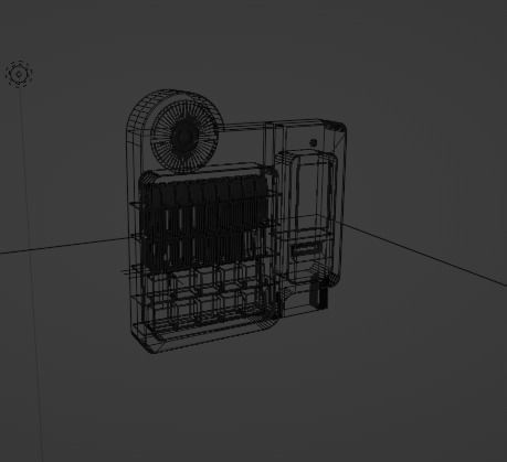 Pokemon Vending Machine Low-poly 3D model_10