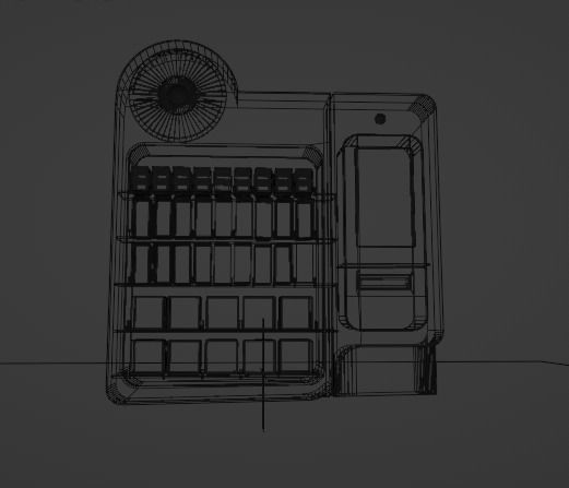 Pokemon Vending Machine Low-poly 3D model_20