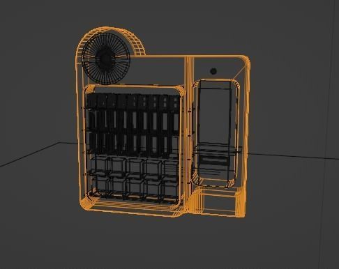 Pokemon Vending Machine Low-poly 3D model_11