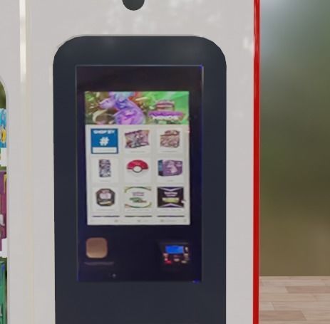 Pokemon Vending Machine Low-poly 3D model_16