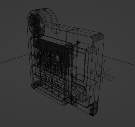 Pokemon Vending Machine Low-poly 3D model_21