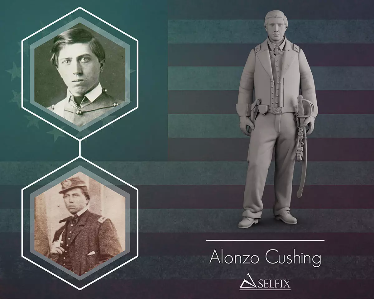 Alonzo Cushing sculpture 3D print model
