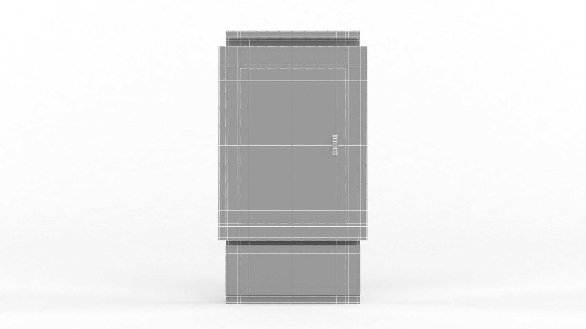 Electronic Kiosk 3D model_10