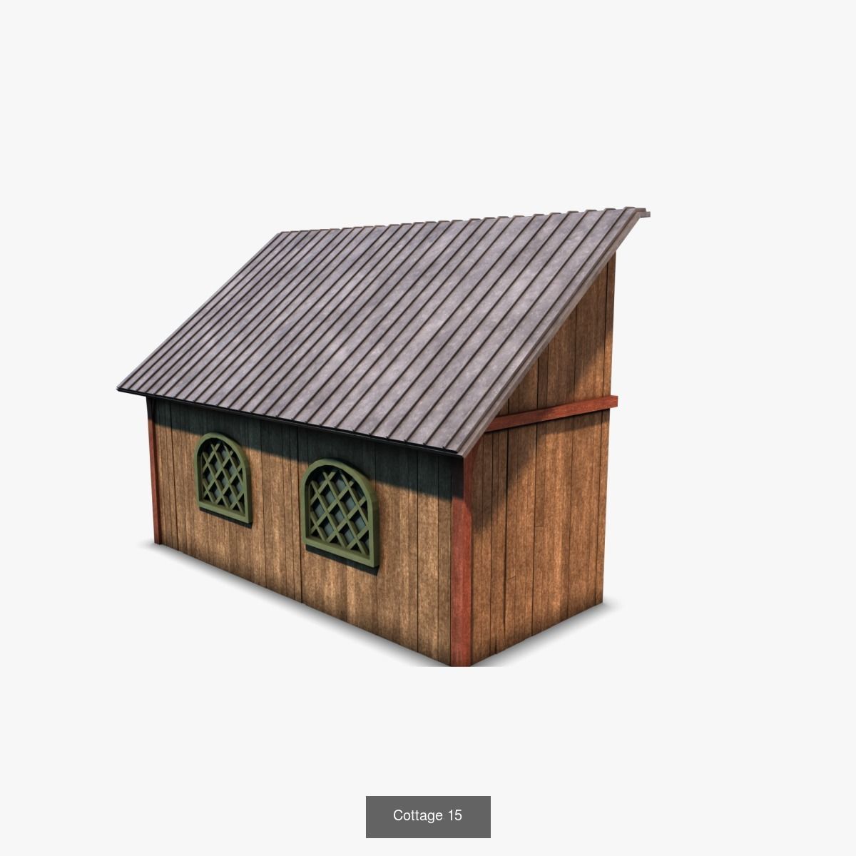 Cottage Set house 3D Model Collection_71