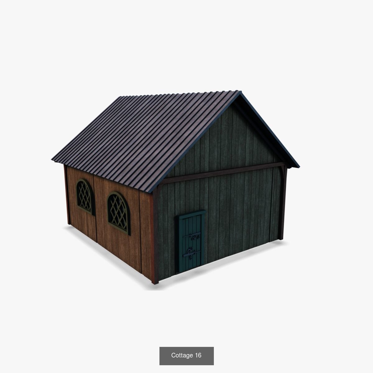 Cottage Set house 3D Model Collection_72