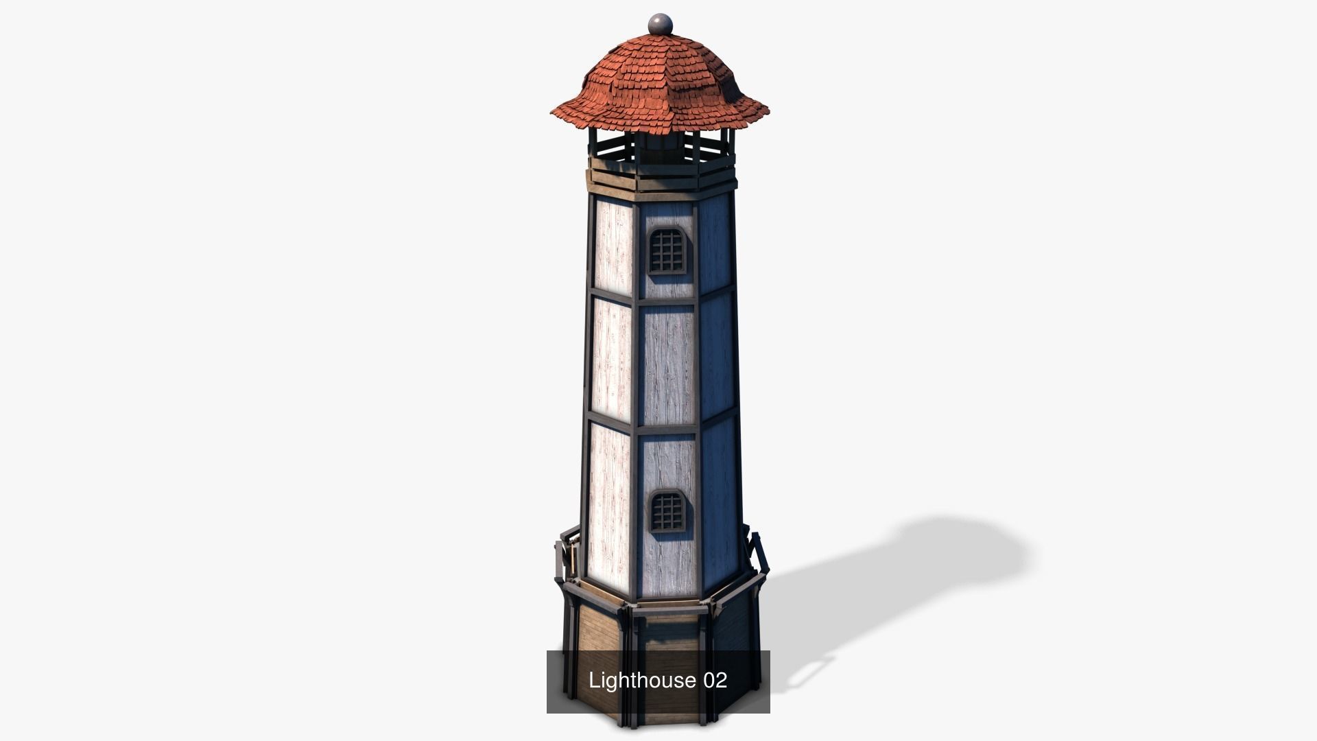 Cottage Set house 3D Model Collection_51