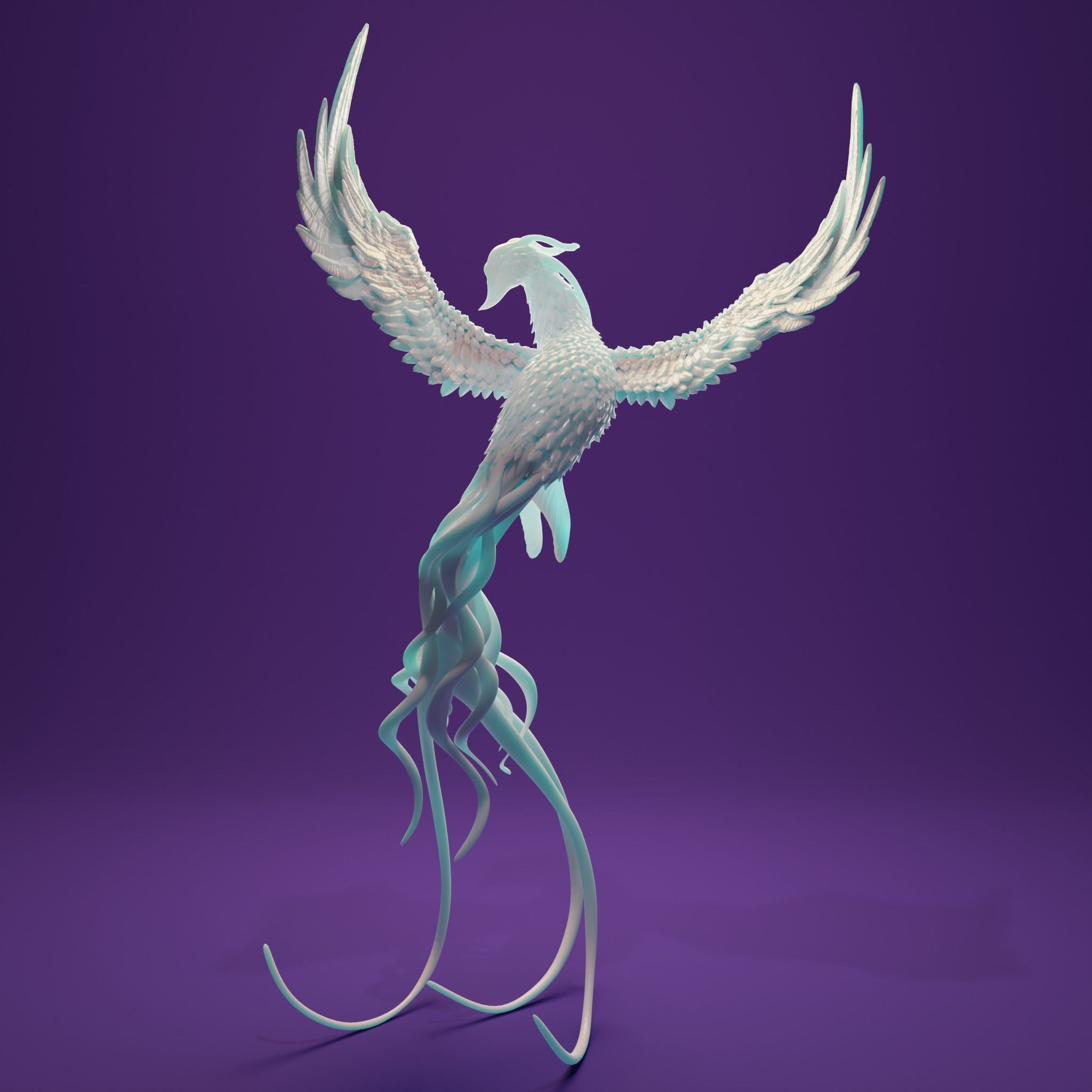 Phoenix 3D print model_2