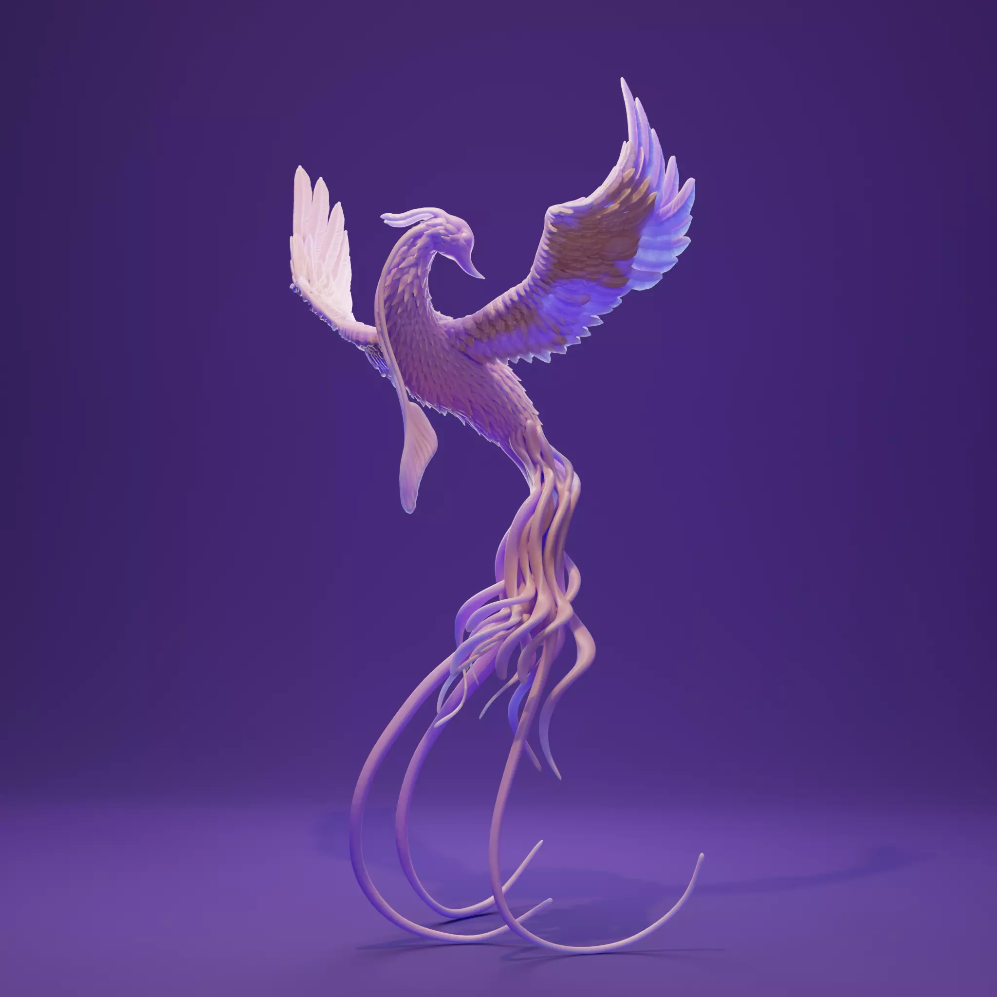 Phoenix 3D print model_0