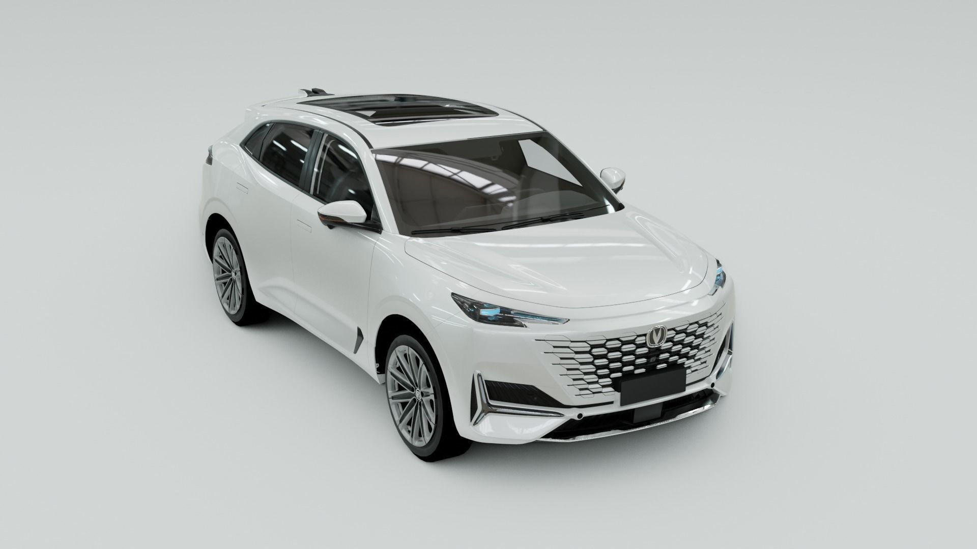 Changan Uni K 2022 3D model_4
