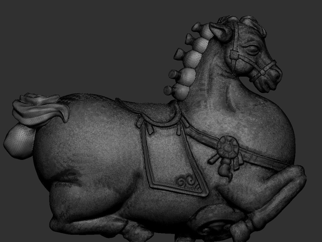 horse 3D print model_7