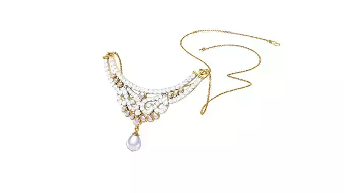 Women Necklace Pendants 3dm STL OBJ FBX Renders Details