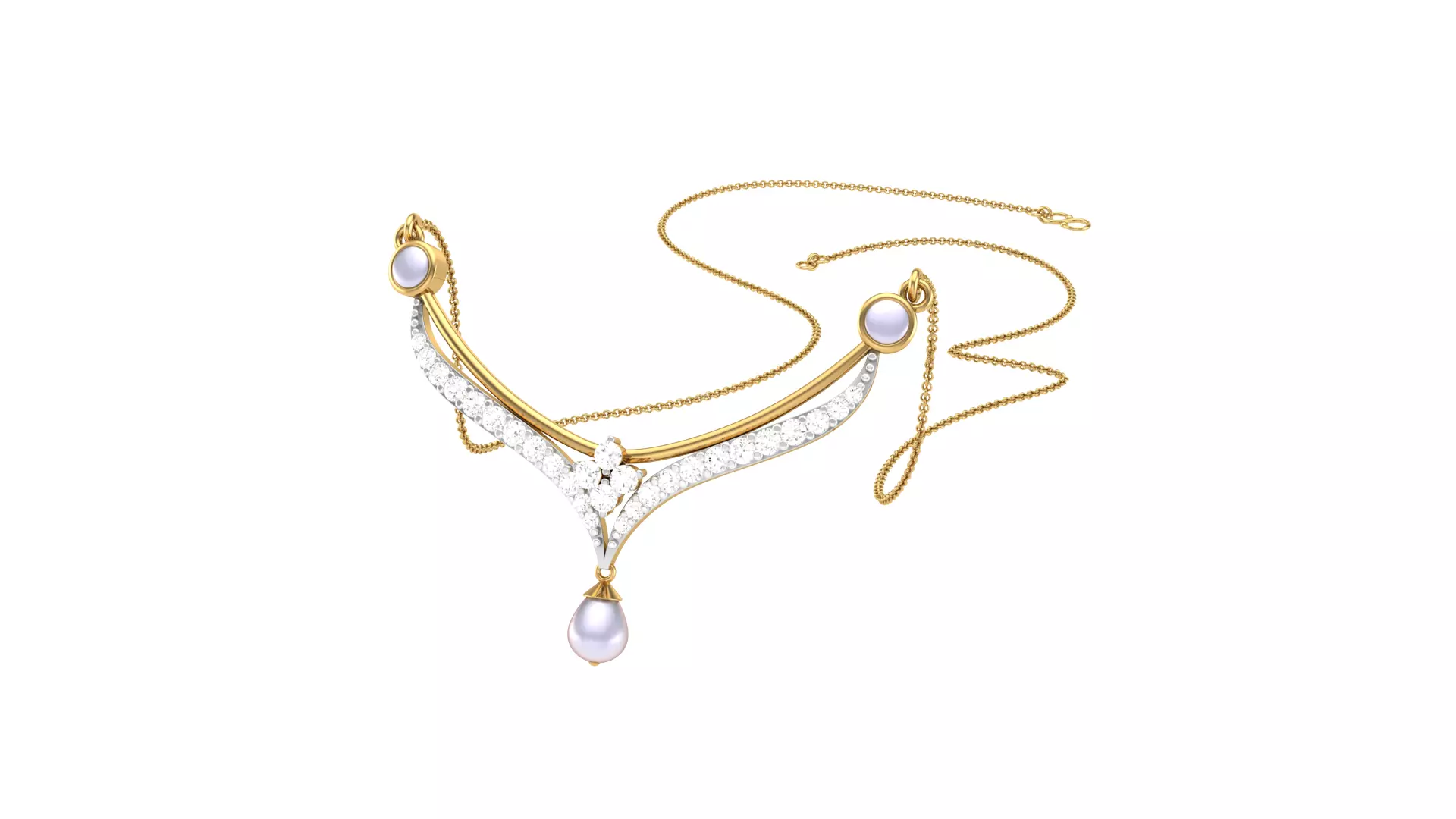 Women Necklace Pendants 3dm STL OBJ FBX Renders Details 3D print model_0