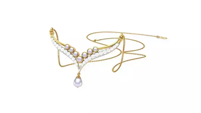 Women Necklace Pendants 3dm STL OBJ FBX Renders Details