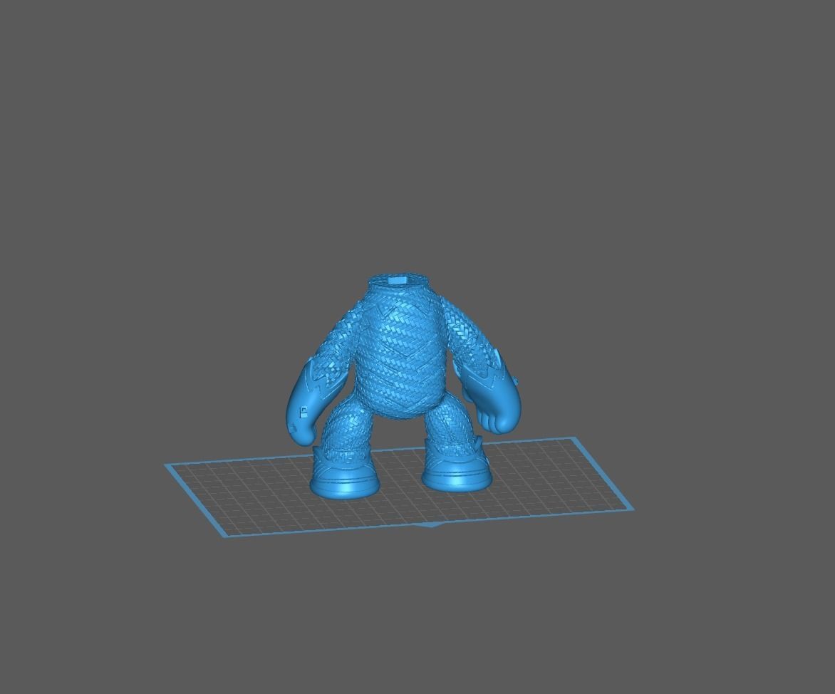 Flash figure of 3D print model_3