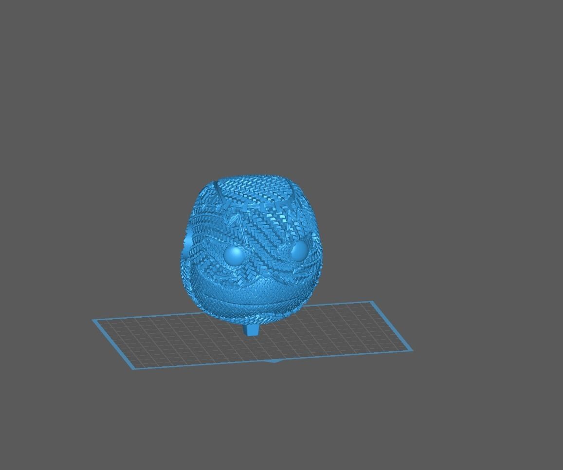 Flash figure of 3D print model_1