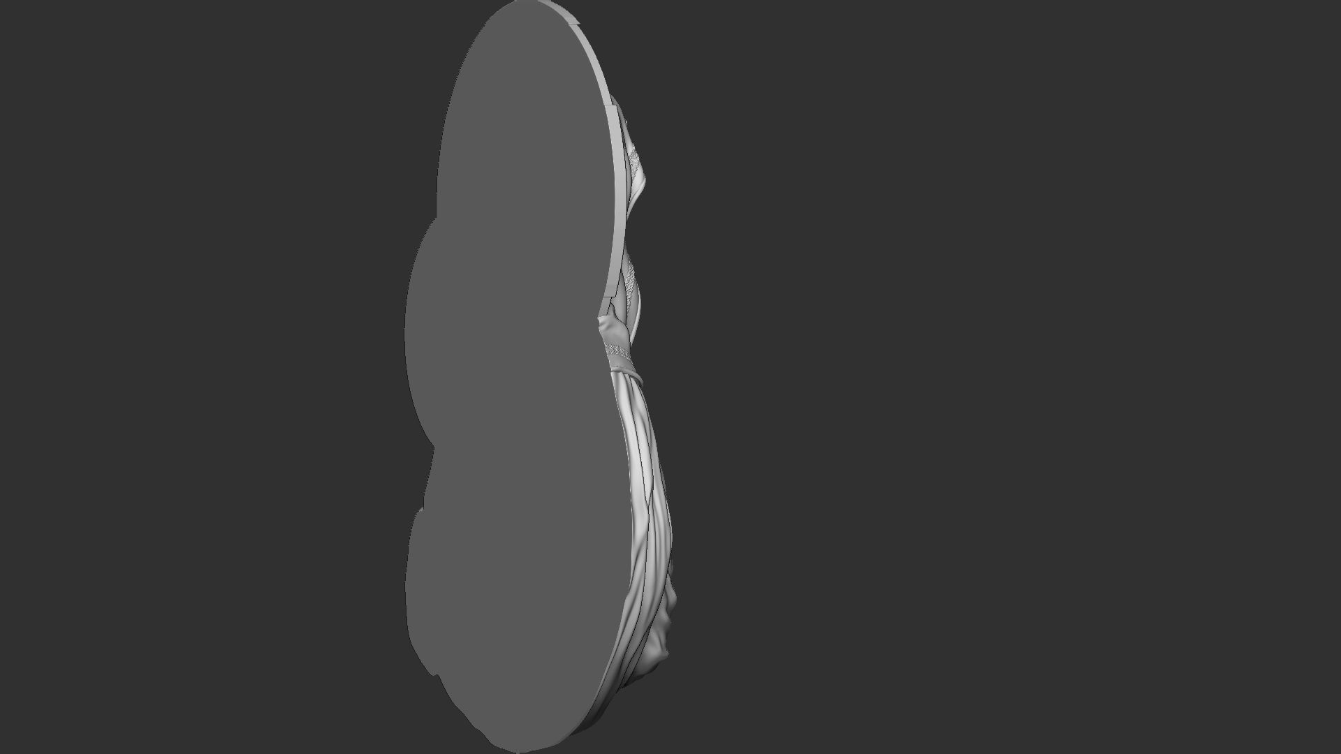 Mother Maria bas-relief 04 3D print model_13