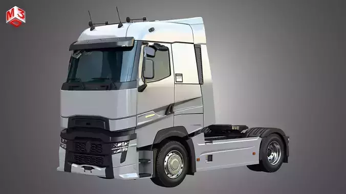 T520 - High Range Truck - Single Axle - Standard Version 3D model