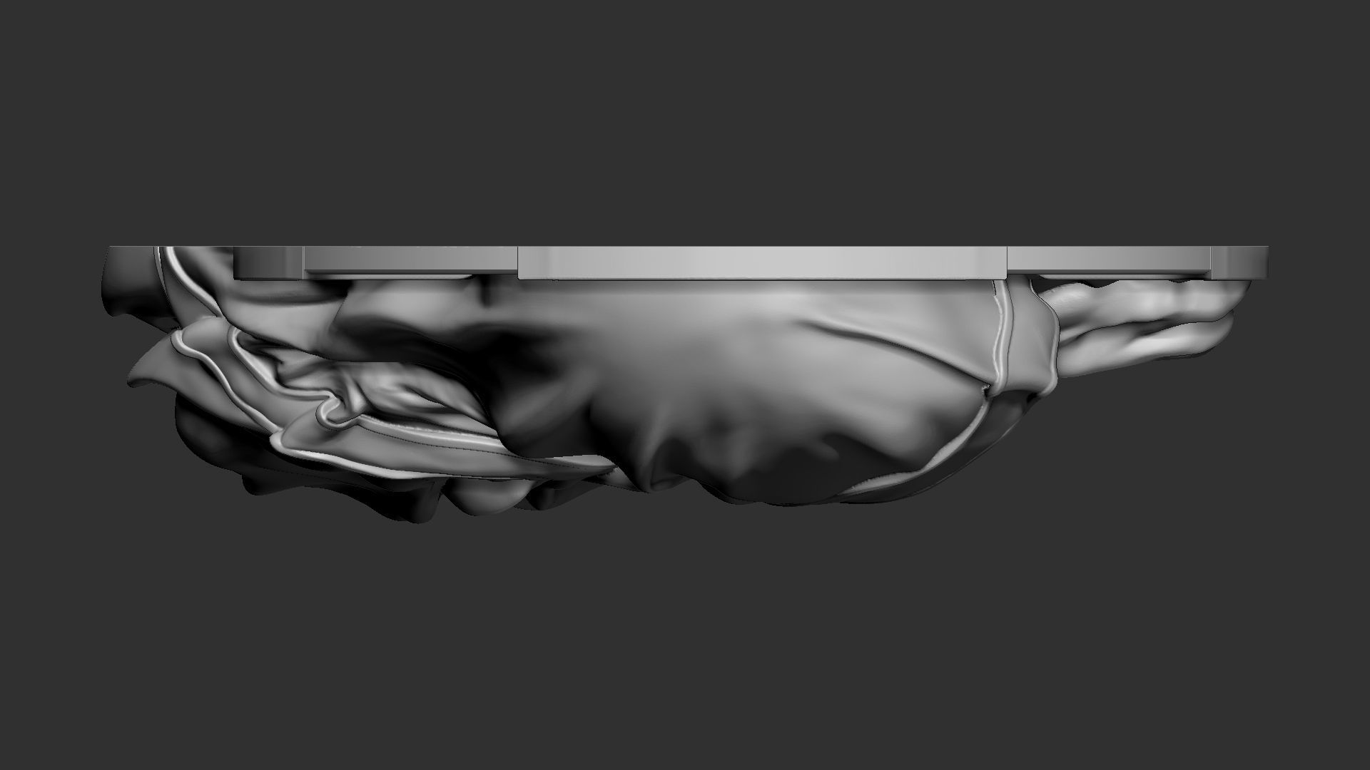 Mother Maria bas-relief 05 3D print model_9