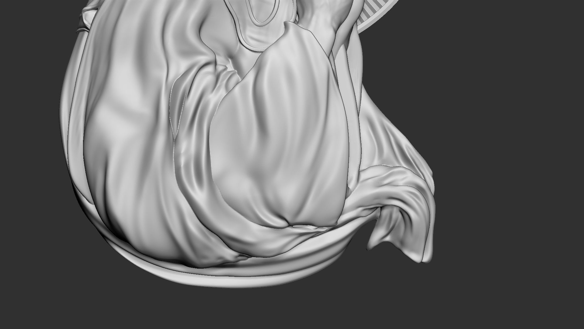 Mother Maria bas-relief 05 3D print model_16