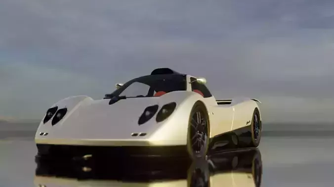 Zonda C12 3D model