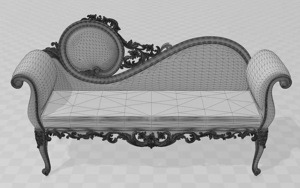 3D SOFA MODERN Free 3D print model