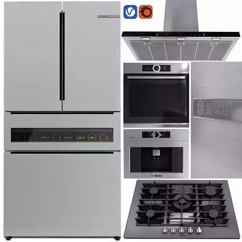 BOSCH Kitchen appliance collection 5  3D model