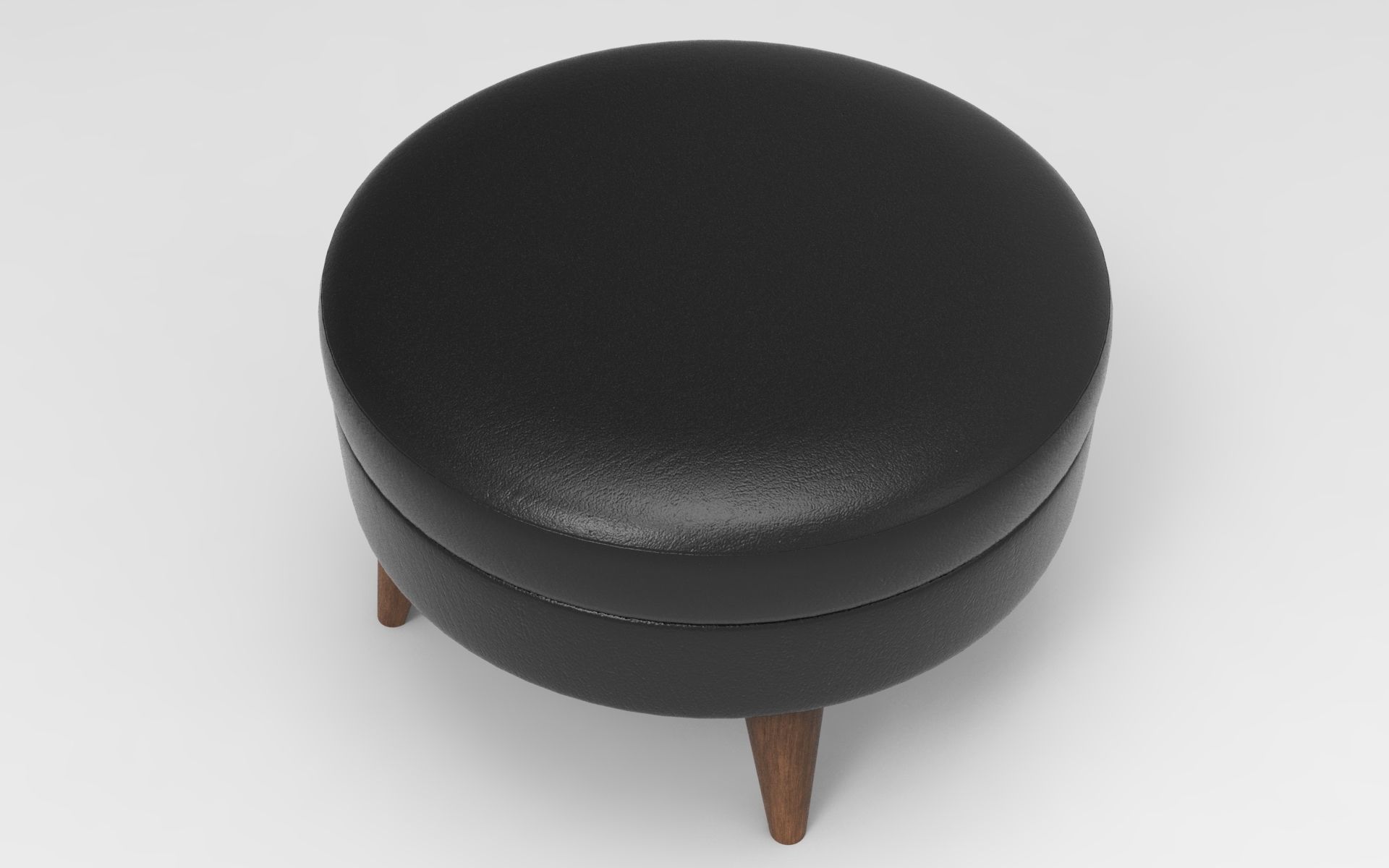 Pass Stool Low-poly 3D model_1