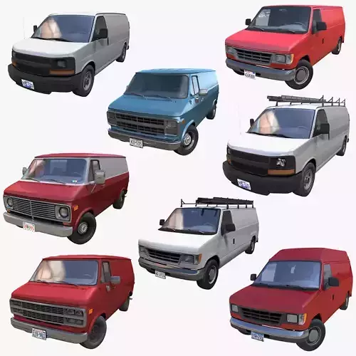 Industrial vans collection 