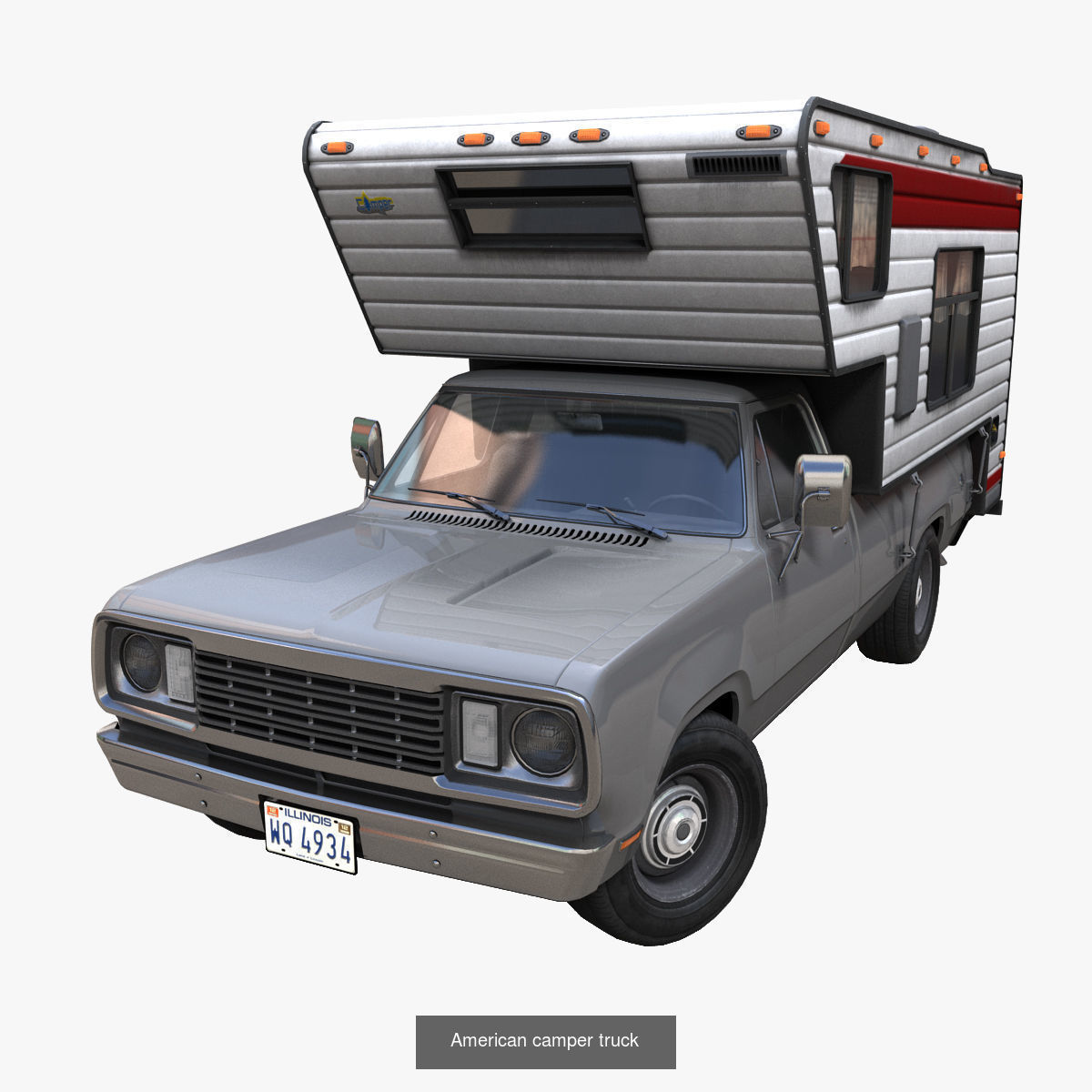 90s Highway traffic cars 3D Model Collection_10