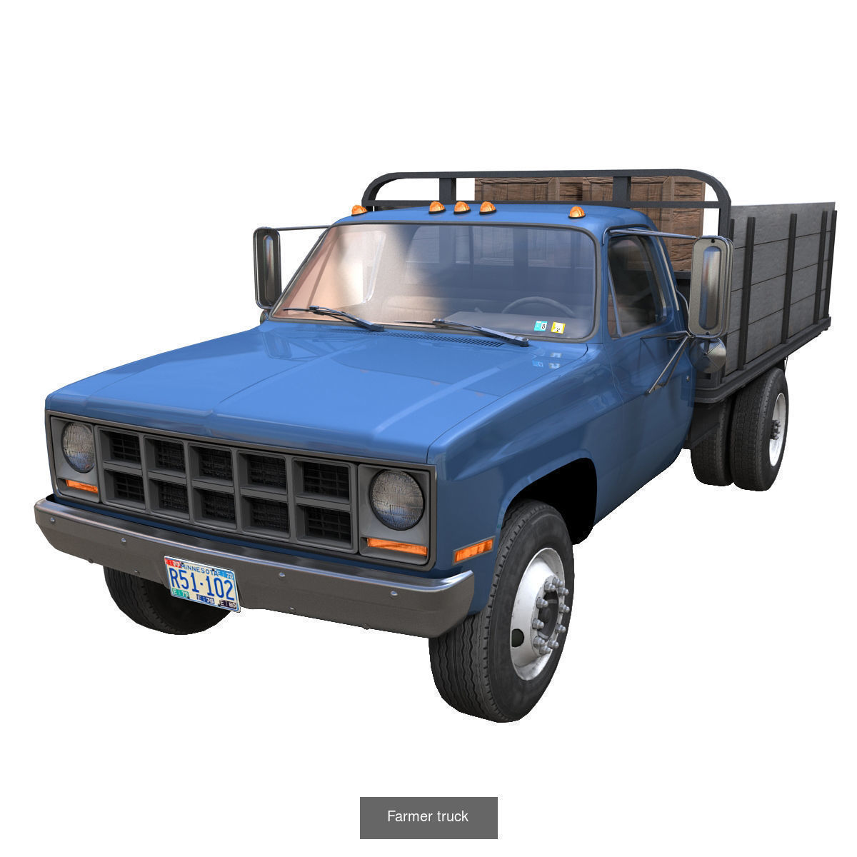 90s Highway traffic cars 3D Model Collection_15