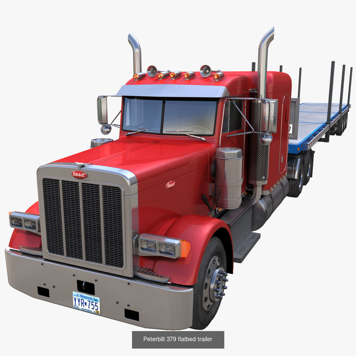 90s Highway traffic cars 3D Model Collection_24