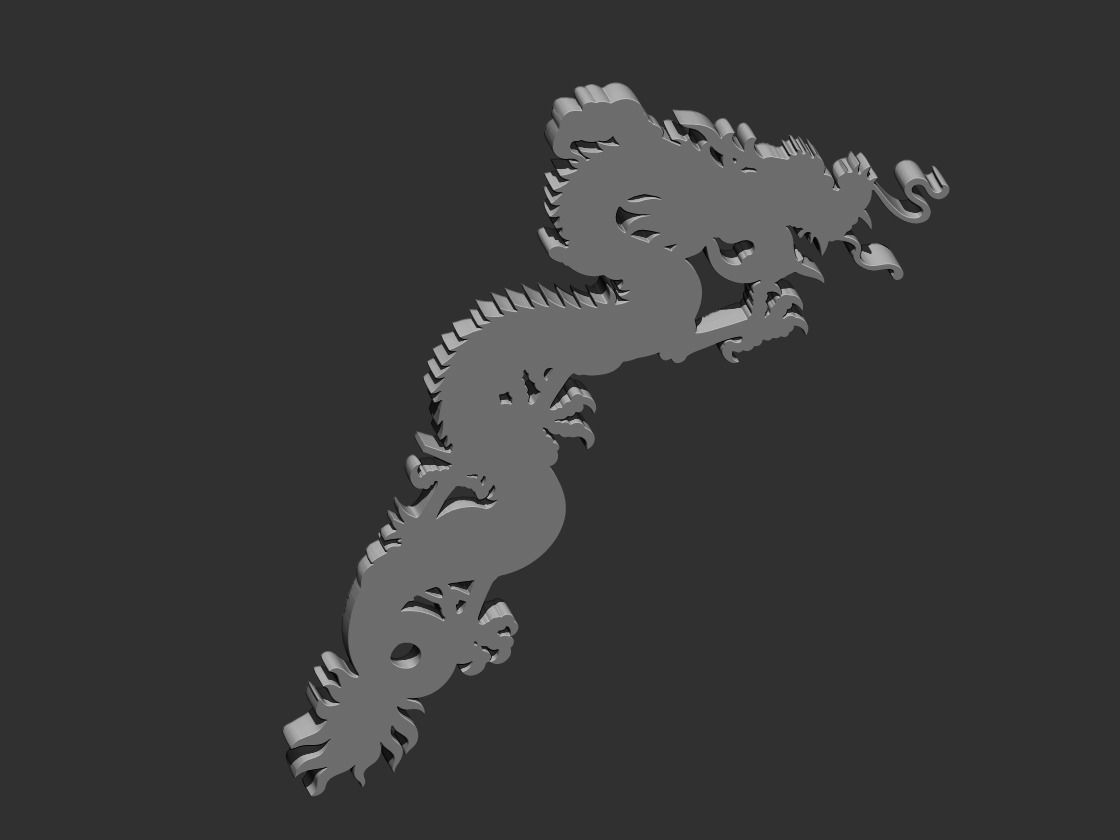 dragon 3D print model_7