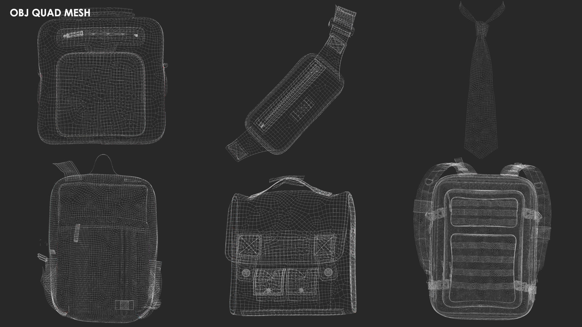 18 Basic Accessories Pack - Marvelous - CLO Project file 3D model_5